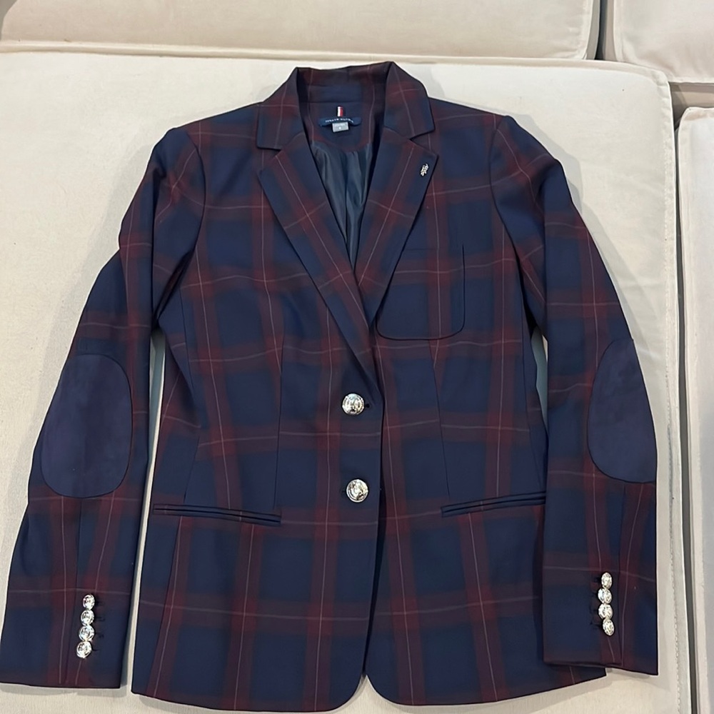 Plaid blazer